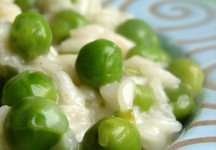 sweet pea risotto