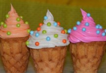 Ice Cream Cone Cupcakes