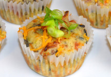Wild Rice - Bacon, Cheddar and Corn Muffins