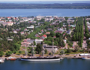 Mariehamn the capital of Åland Islands
