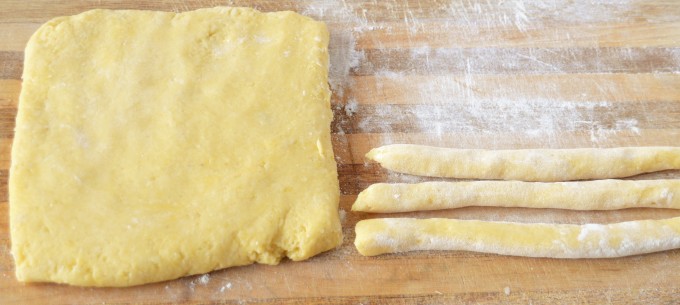 Potato Gnocchi - table working