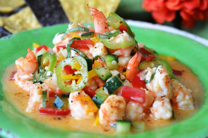 Franco's Spicy Shrimp Salsa 