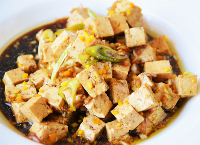 marinated tofu 