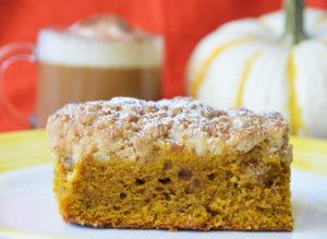 Pumpkin Coffee Cake 