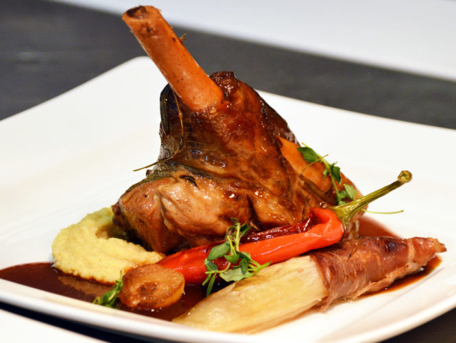 Moroccan lamb shanks (last year's event)