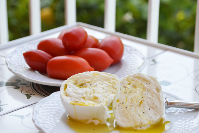 It's time to eat out mozzarella di bufala from Tenuta Vannulo. 