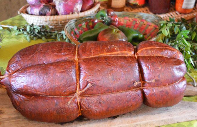 'Nduja, a spicy, spreadable pork salumi from Calabria.