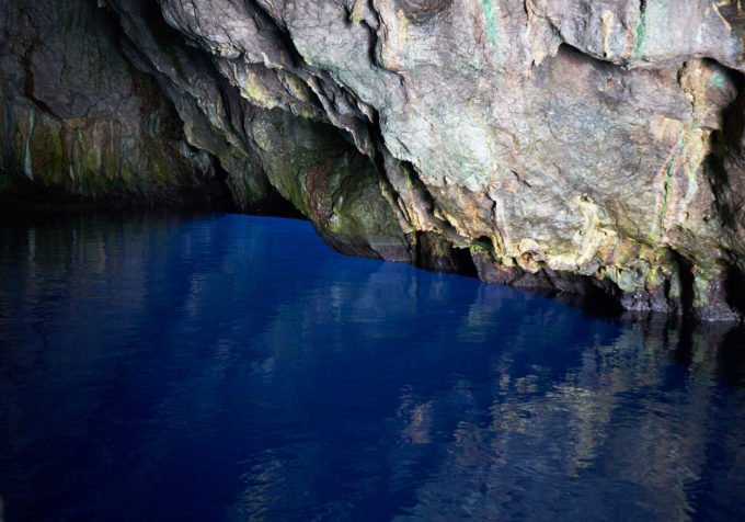 Blue Grotto of Paulinuro, Italy