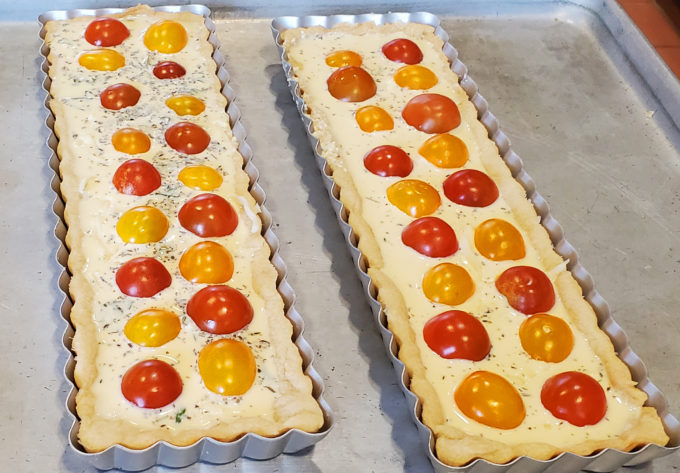 Cherry Tomato Tart | Iowa State University