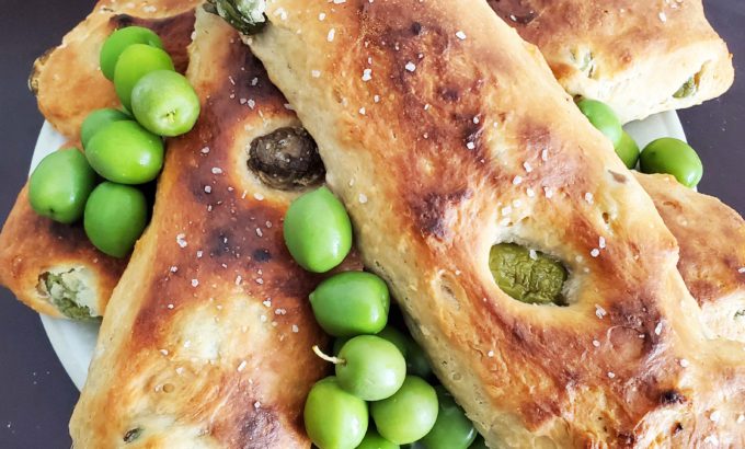 Sicilian Castelvetrano Olive Bread