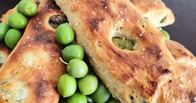 Sicilian Castelvetrano Olive Bread