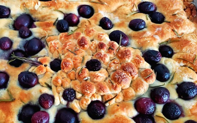 Tuscan Grape Focaccia